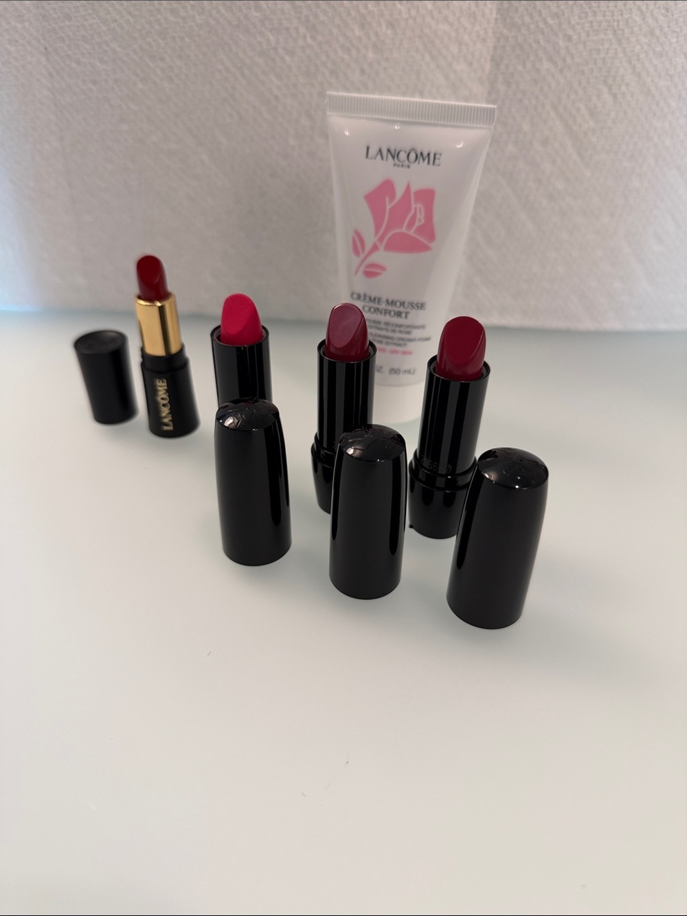 Lancôme Lipsticks and Travel Cleansing Cream